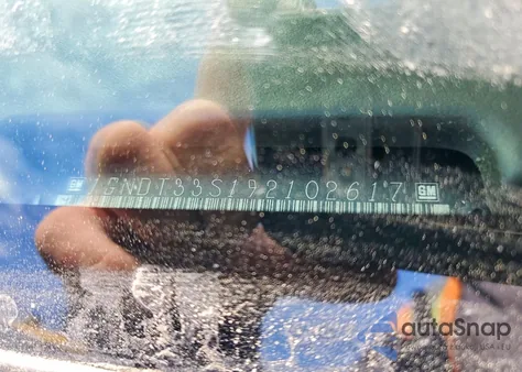 2009 Chevrolet Trailblazer Lt z USA, uszkodzony, nr VIN 1GNDT33S192102617